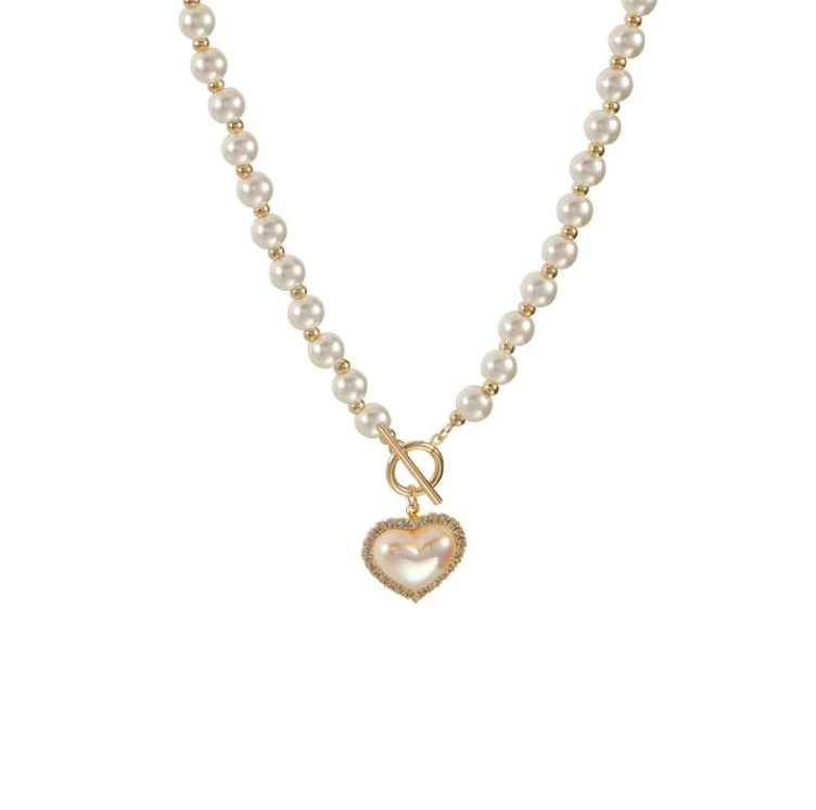 Collar de perlas de amor