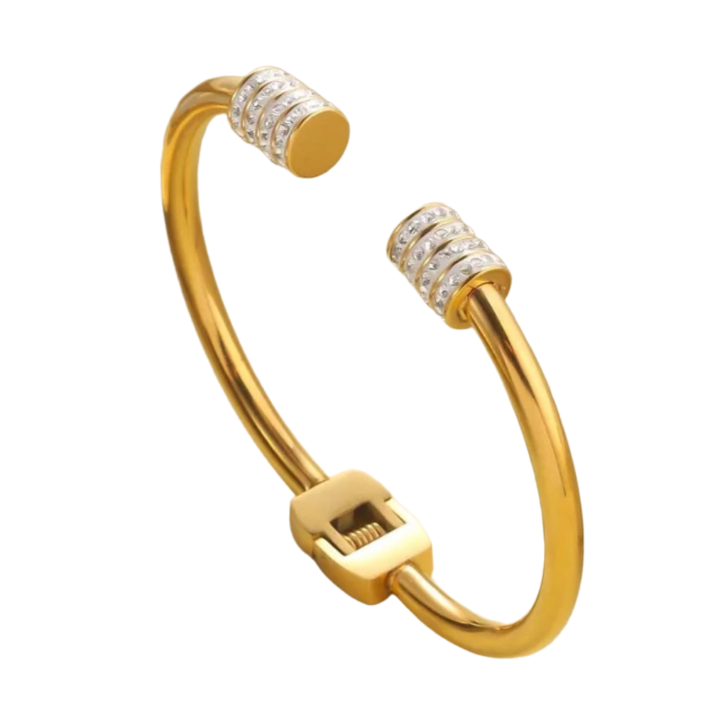 Brazalete minimalista con Circonita