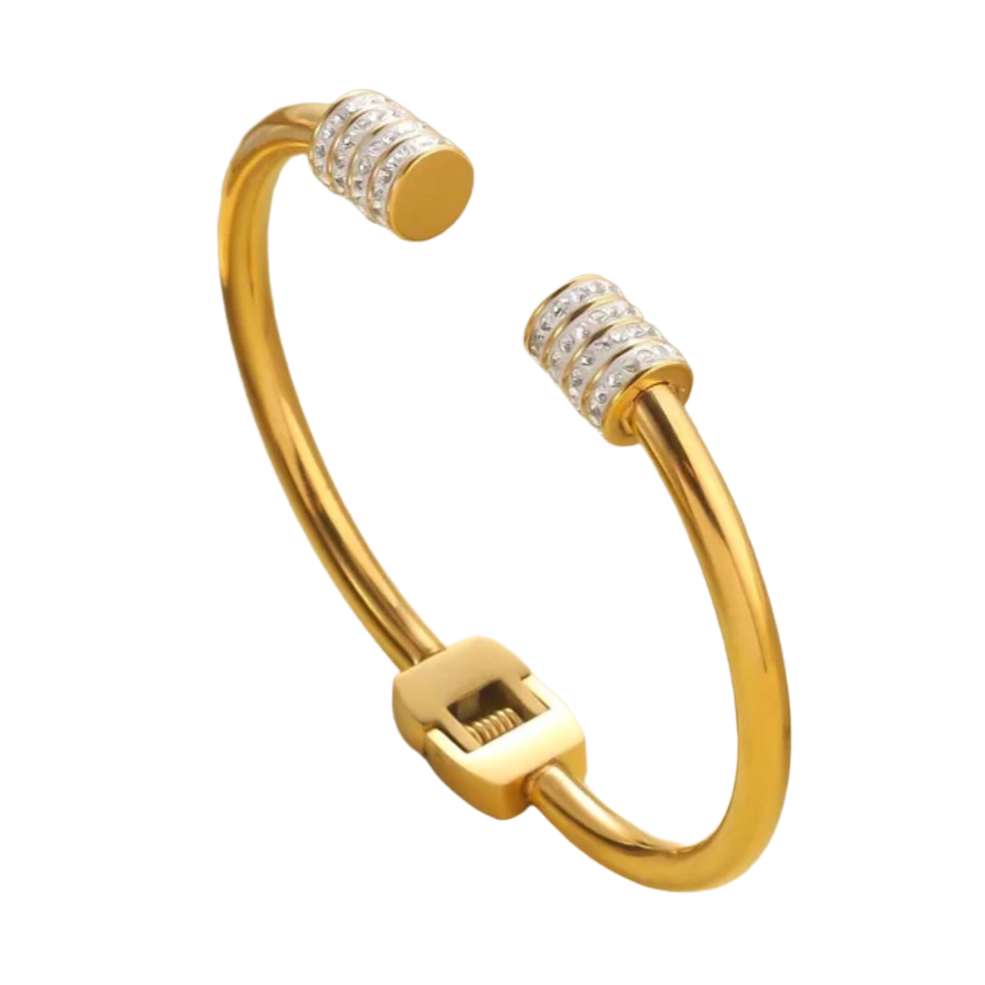 Brazalete minimalista con Circonita