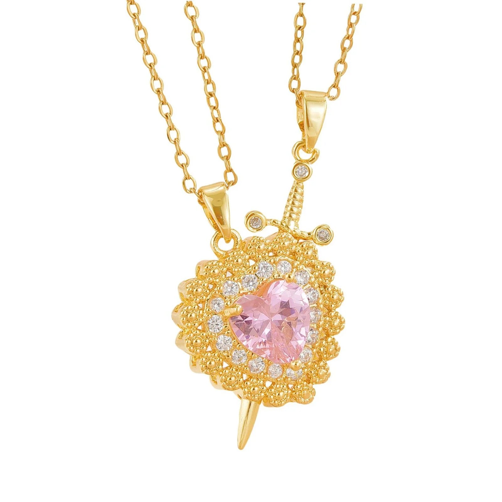 Collar Espada y Corazón