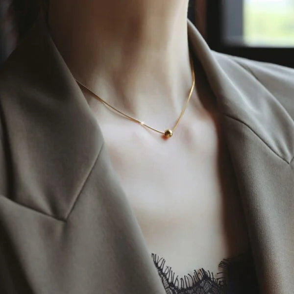 Collar gargantilla esfera